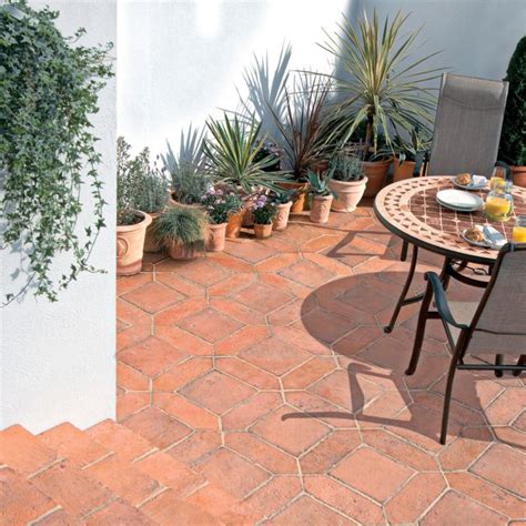 outdoor mediterranean tiles.